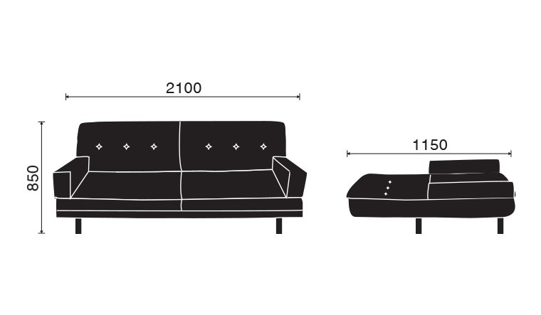 SB - 11 Sofa Bed
