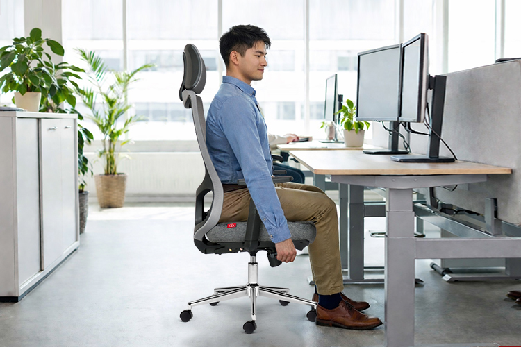 Cách chỉnh ghế văn phòng đúng chuẩn để ngồi thoải mái và hiệu quả