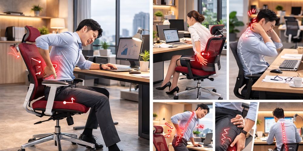 Điều chỉnh về tư thế ngồi