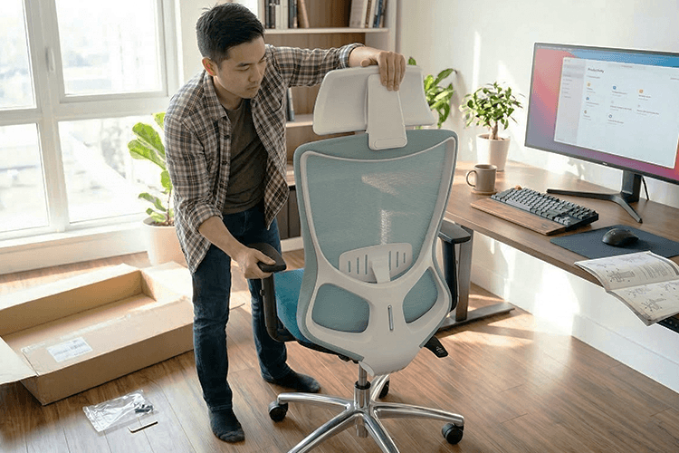 Cách lắp ghế công thái học tại nhà chi tiết, dễ dàng nhất 2026