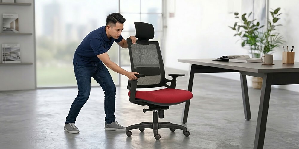 Vệ sinh ghế công thái học theo chất liệu