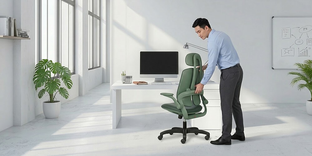 Chọn kích thước ghế công thái học theo chiều cao người dùng