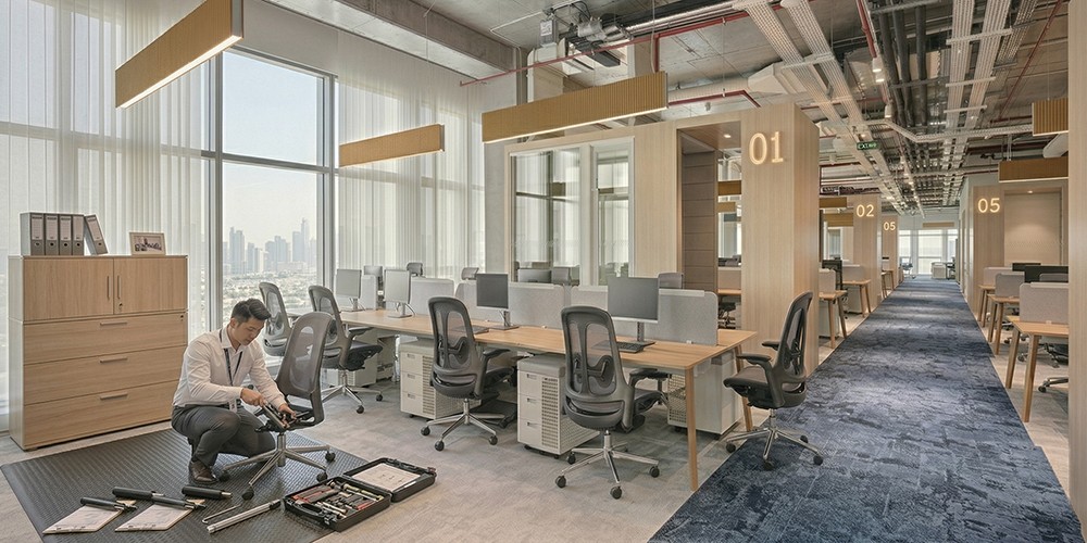 Lắp ghế văn phòng dễ dàng