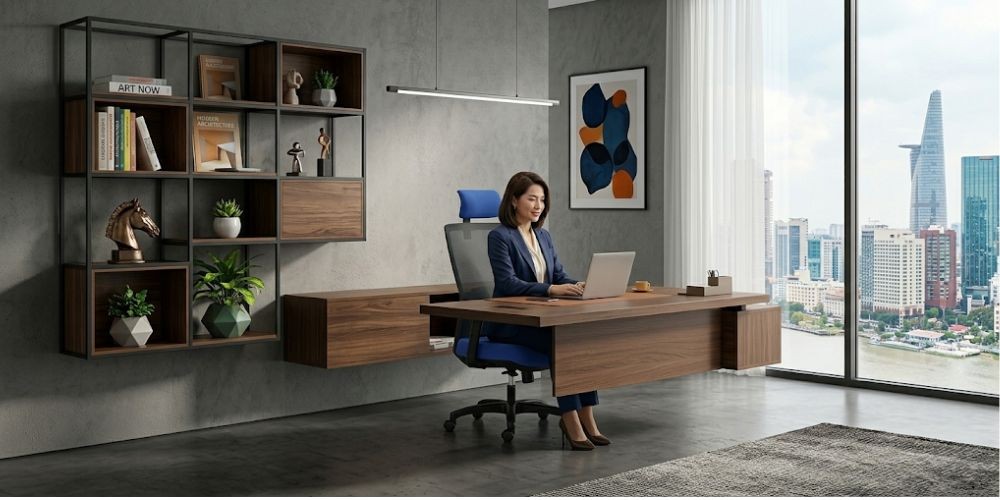 Kinh nghiệm chọn ghế lưới trưởng phòng
