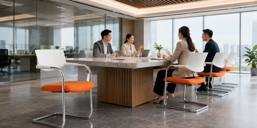 Kích thước của ghế phòng họp