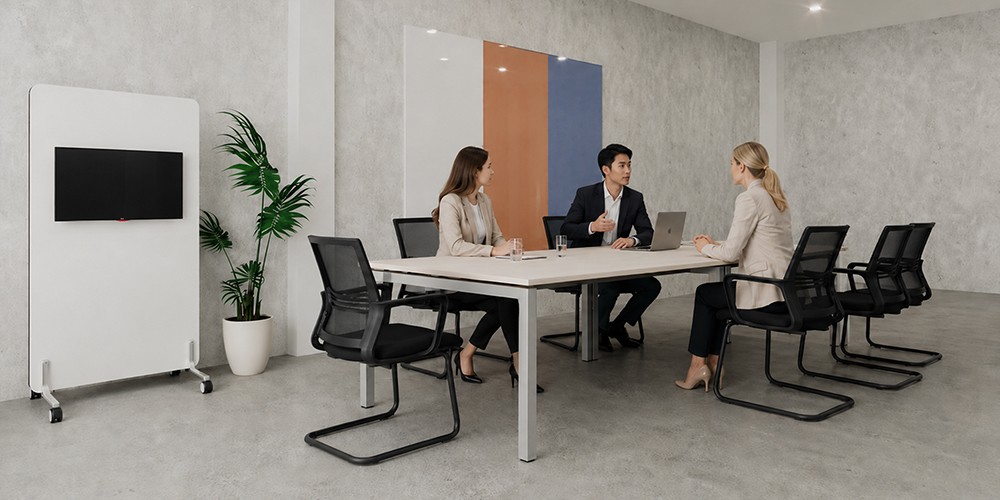 Ưu điểm của bàn họp chân sắt