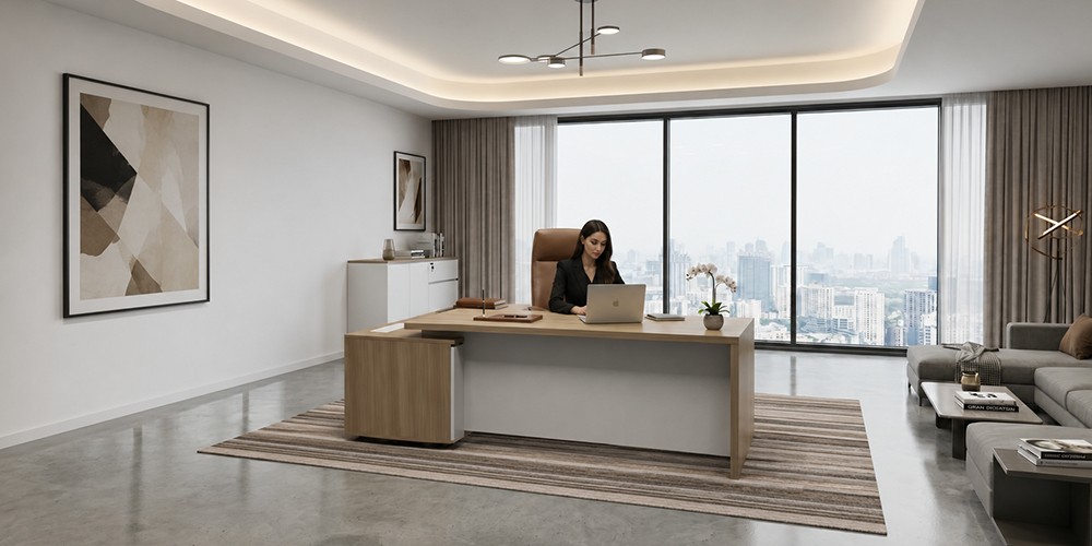 Các lưu ý khi chọn bàn giám đốc 1m8