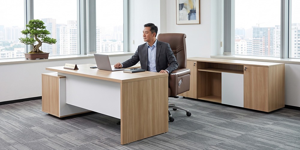 Kích thước của bàn giám đốc gỗ