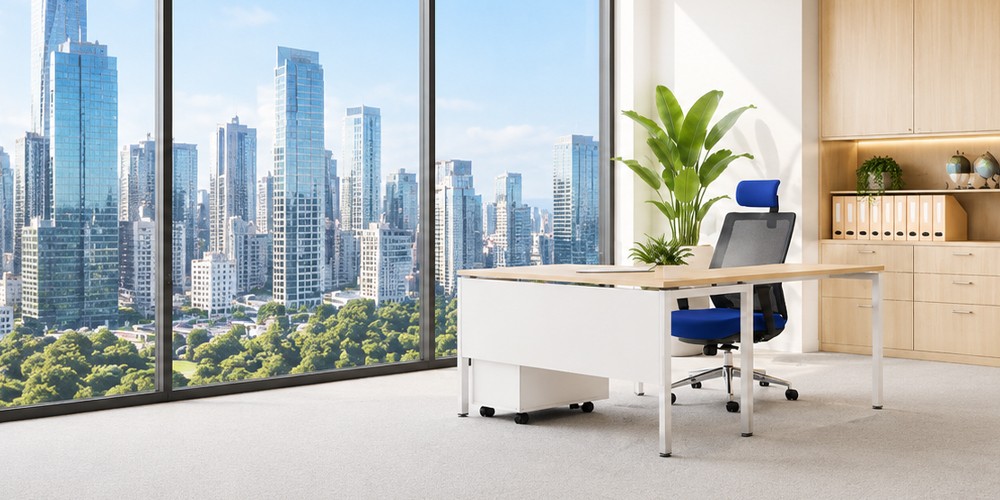 Các kiểu thiết kế bàn làm việc chữ l 