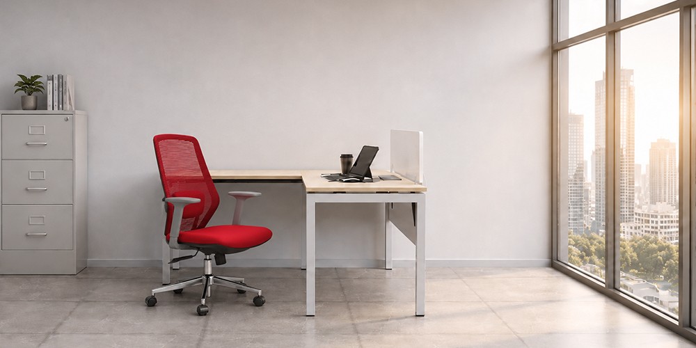 Một số lưu ý khi chọn bàn làm việc chữ L cho 2 người
