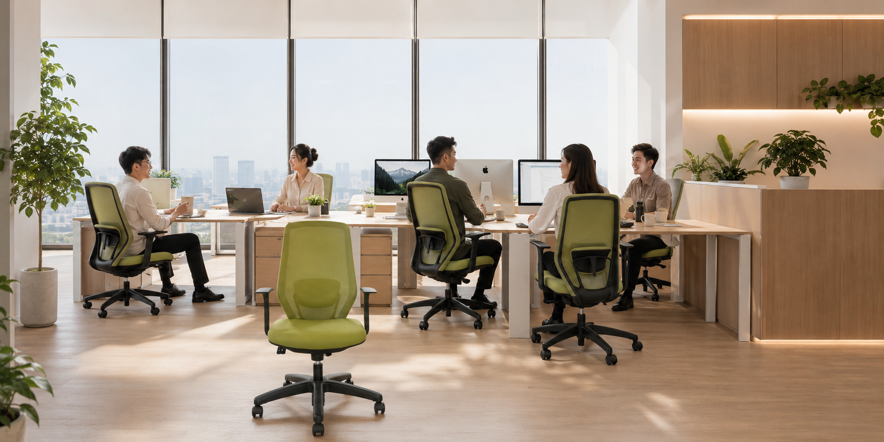 Các mẫu ghế xoay văn phòng giá rẻ tại The Mia