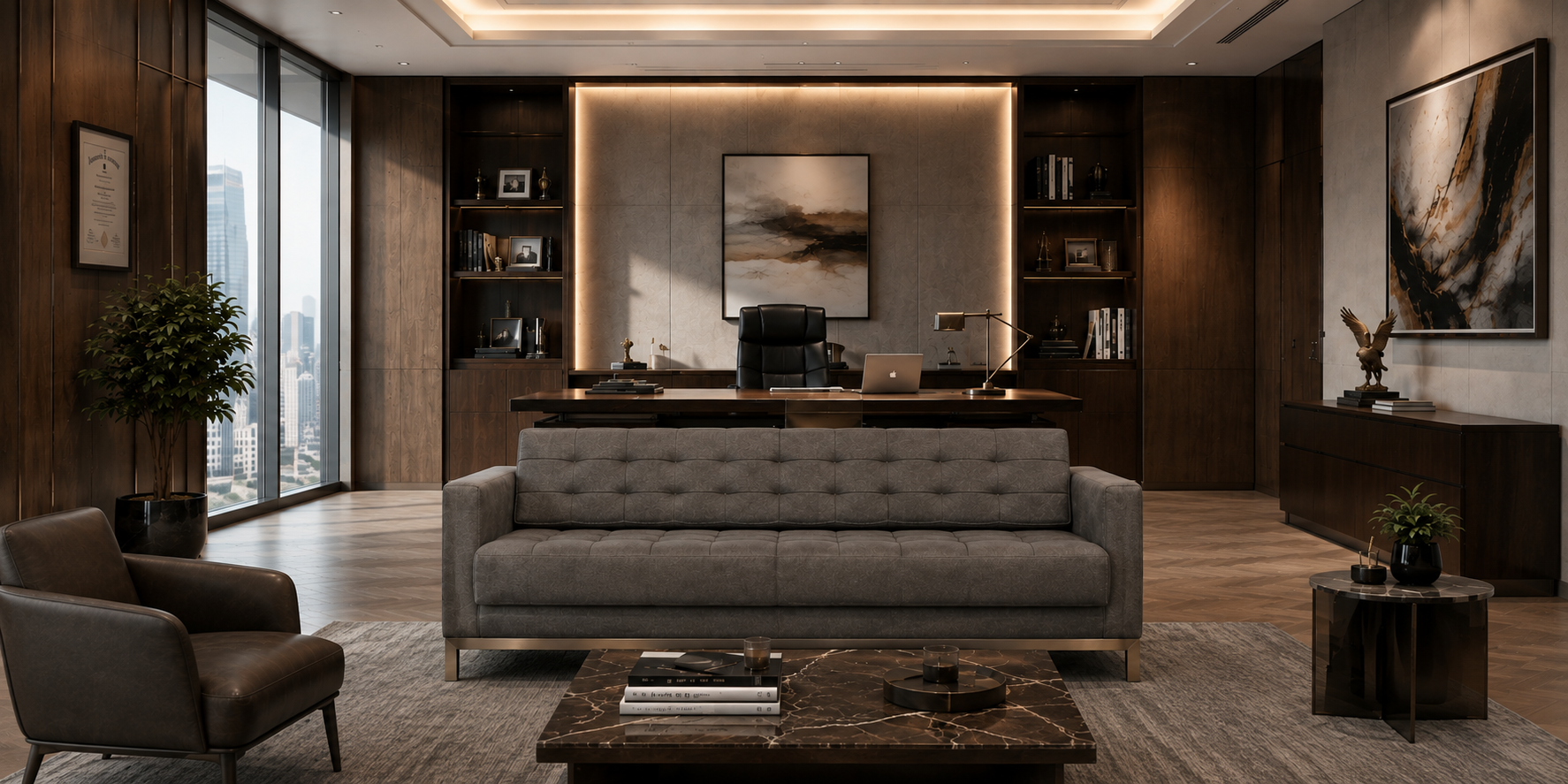 Chọn sofa văn phòng theo từng khu vực sử dụng