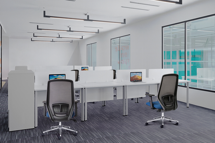 Bàn nhân viên thông minh tối ưu không gian làm việc văn phòng