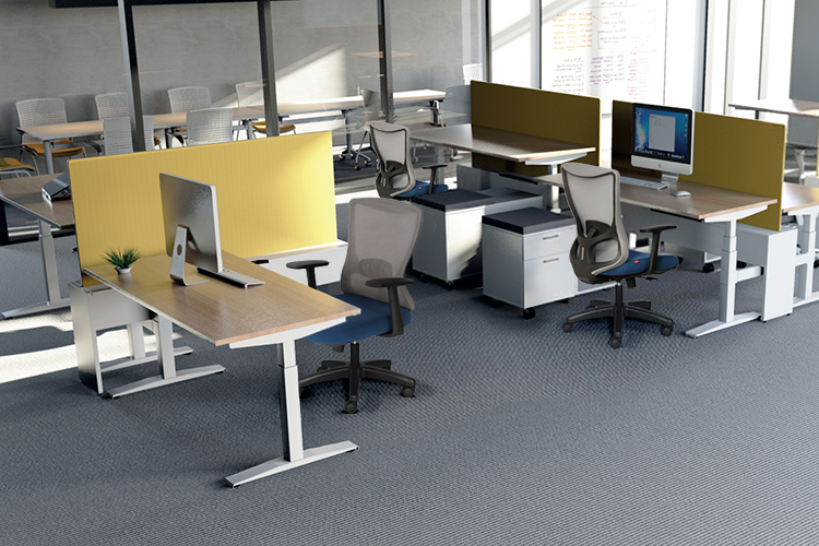 Tối ưu không gian làm việc với bàn nâng hạ thông minh linh hoạt