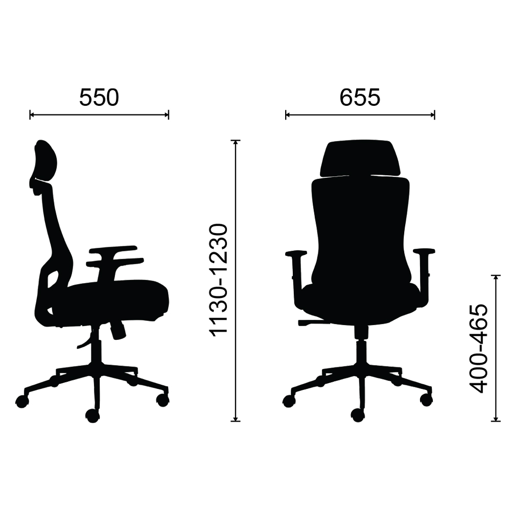 Ghế công thái học M1106 T - 01