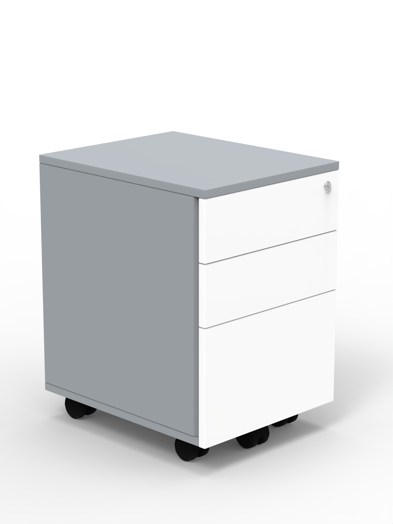MB01 3-Drawer Rolling Cabinet-12