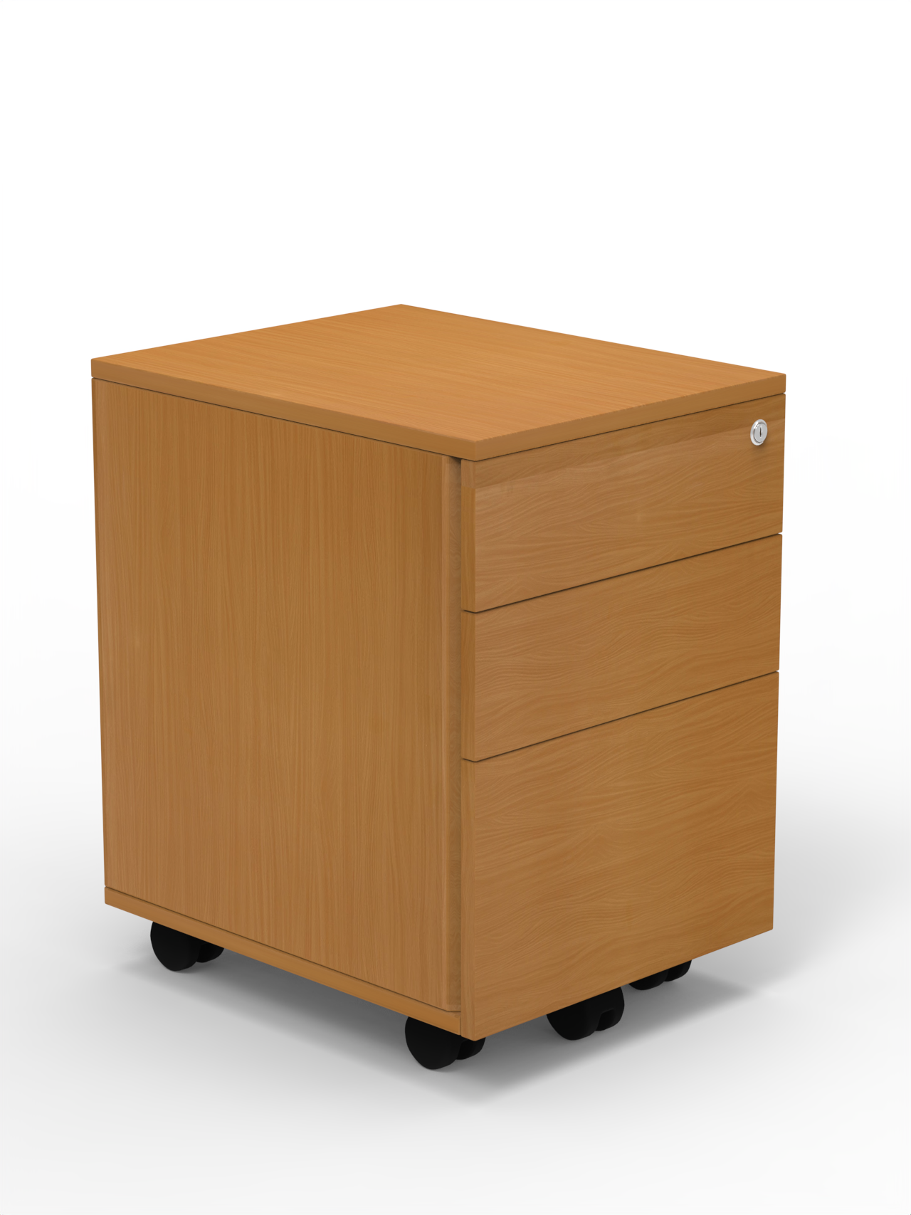 MB01 3-Drawer Rolling Cabinet-21