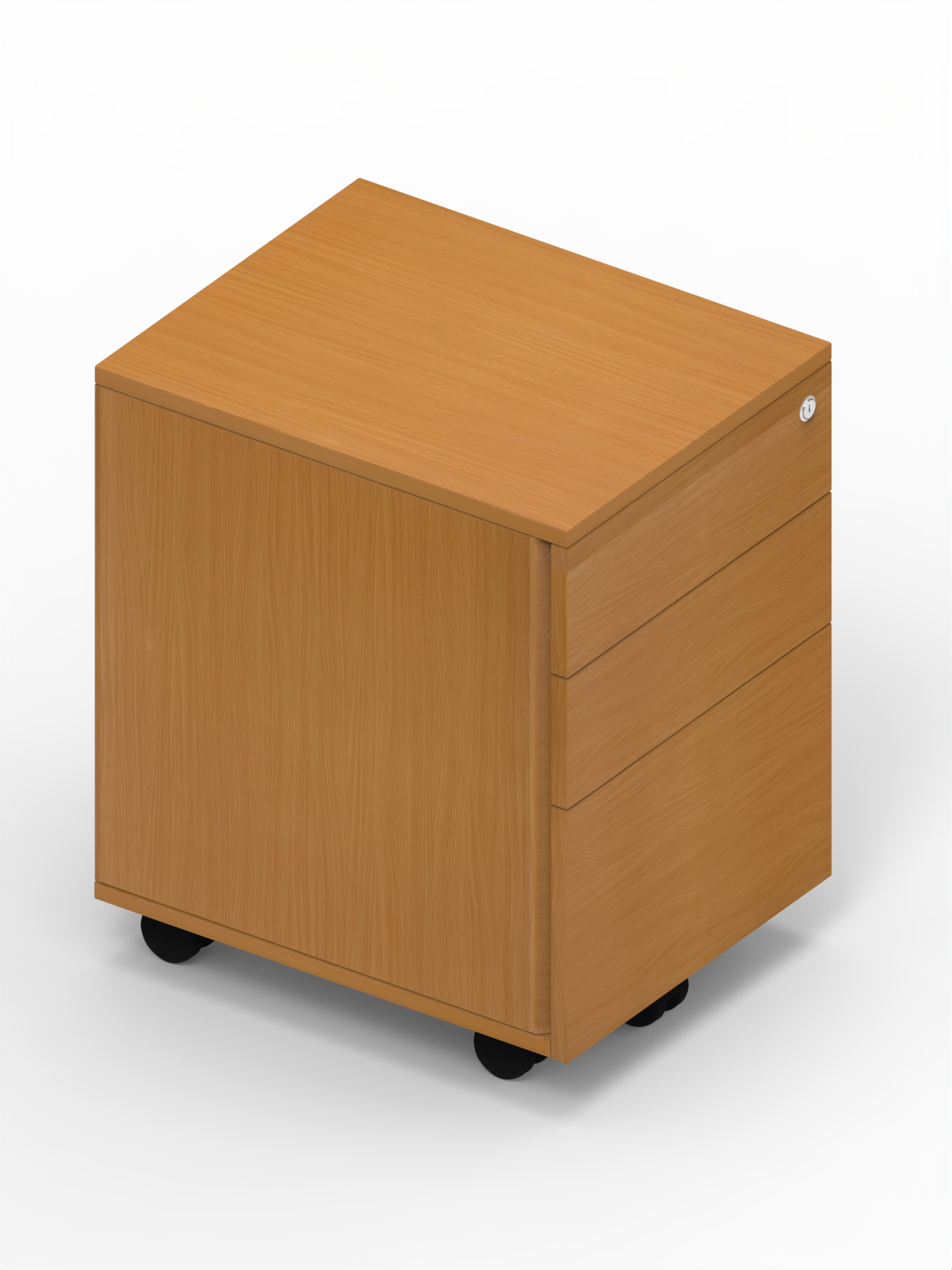 MB01 3-Drawer Rolling Cabinet--23