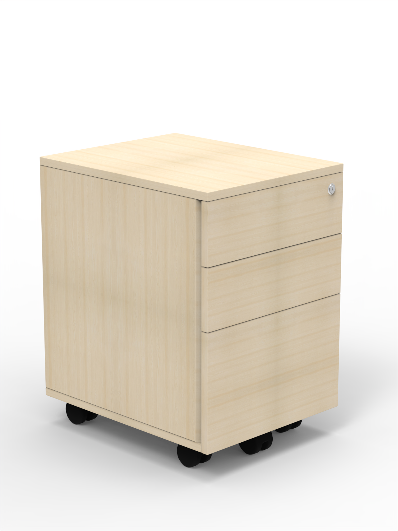 MB01 3-Drawer Rolling Cabinet-27