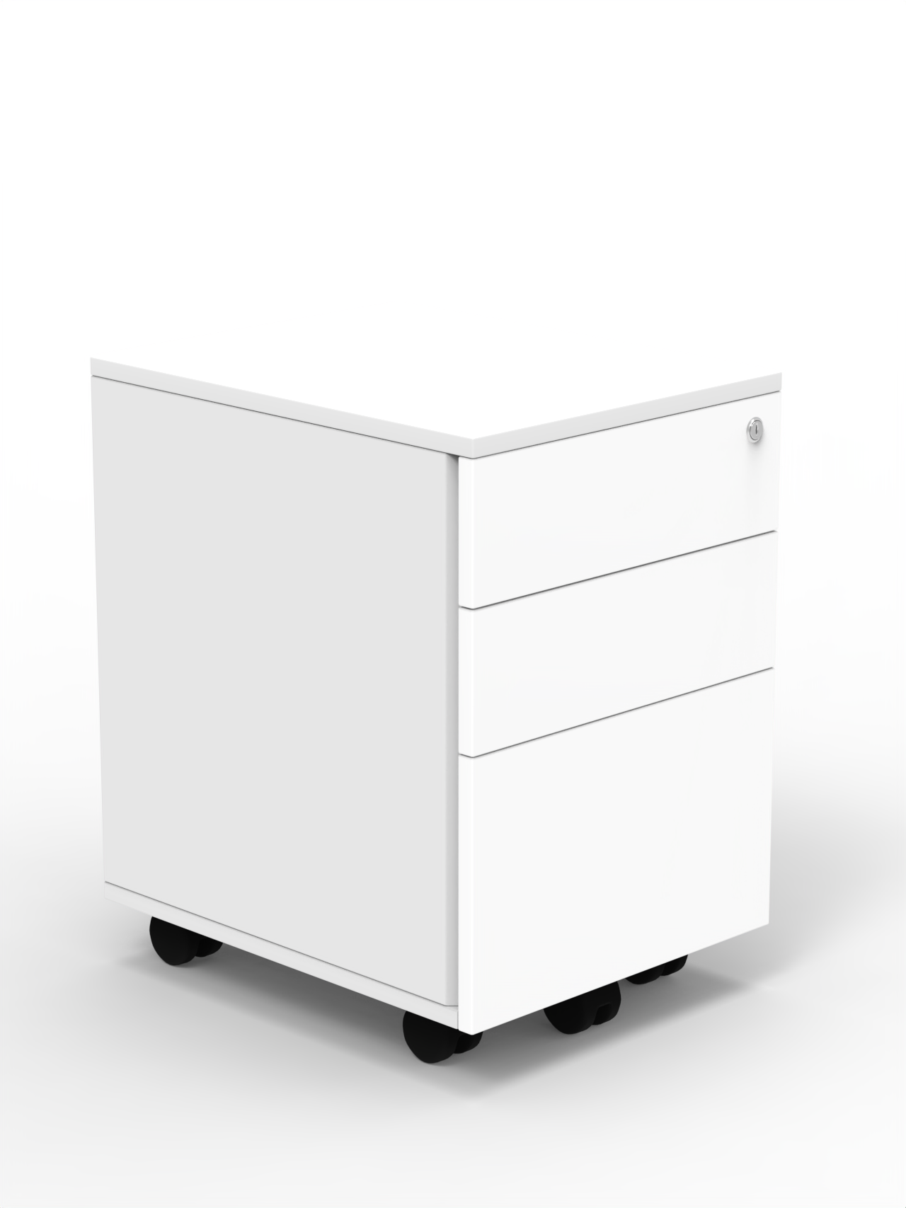 MB01 3-Drawer Rolling Cabinet-9