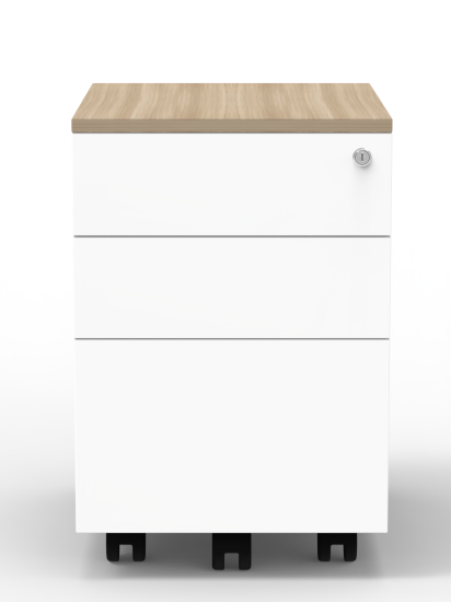 MB01 3-Drawer Rolling Cabinet